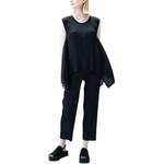 Футболка женская черная PLEATS PLEASE ISSEY MIYAKE - фото 3