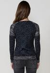 Топ Koroshi EMBROIDERED LONG SLEEVE, Black - фото 2
