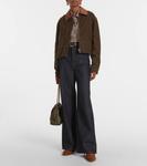 Замшевые ботильоны Helena 35 Paris Texas, цвет cuoio - фото 2