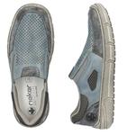 Классические ботинки Rieker, дымчато-синий - фото 7