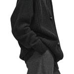 HERMES Свитер женский серый - фото 6