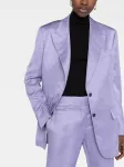 Однобортный блейзер TOM FORD, фиолетовый - фото 5