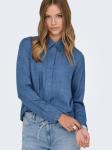 Блуза ONLY ONLBETTY MELLI, Blue Denim - фото 6