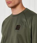 Футболка мужская Ea7 свободного кроя, зеленый - фото 4