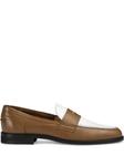 Кожаные мокасины Doucal's, коричневый - фото