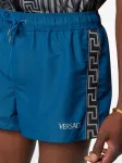 Плавки-шорты с кулиской Versace, синий - фото 4