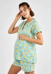 Пижама LEMON PRINT MATERNITY SET - Pyjama set JoJo Maman Bébé, синий - фото 5