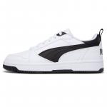 Кроссовки Puma Rebound V6 Low 'White Black' - фото