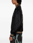 AMIRI спортивная куртка с вышитым логотипом, черный - фото 4