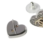 CHANEL Серьги с камнями Rhinestone Women's Silver - фото 4