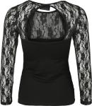 Рубашка с длинными рукавами Outer Vision Montse, черный - фото 2