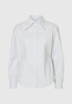 Блуза Selected Femme Button-down blouse, Bright White/Off-White - фото 6