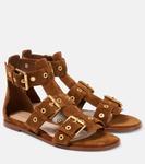 Замшевые сандалии Gianvito Rossi, Texas - фото