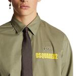 DSQUARED 2 Рубашка с длинным рукавом с принтом логотипа Dsquared2 - фото 7