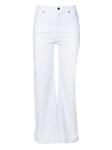 Расклешенные джинсы SOLOTRE, белый - фото