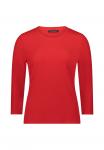 Топ Betty Barclay MIT RUNDHALSAUSSCHNITT STRUKTUR, High Risk Red/Red - фото 6
