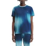 Тай-дай лонгслив FRED PERRY, синий - фото 4