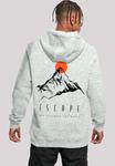 Худи F4NT4STIC ESCAPE DISCOVER THE WORLD MOUNTAIN, Heather Grey/Grey - фото