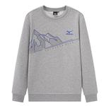 Свитшот унисекс Mizuno, черный - фото