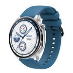 Ремешок совместимый с OPPO Силиконовый материал Penc Iwatch Спортивный сетчатый ремешок черный серый - фото 3