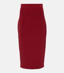Юбка-карандаш хококу Safiyaa, красный - фото