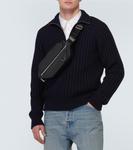 Кожаная поясная сумка Loewe, черный - фото 2