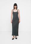 Платье Samsøe Samsøe SUNNA DRESS, Burnt Oak/Dark-Blue Denim - фото