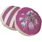 Подушка Ticaa, Rosa + gemustert - фото 2