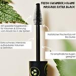 Тушь для ресниц Fresh Cucumber Volume Extra Black Sante, 12 ml - фото 7