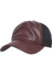 Бейсболка Flexfit Trucker, цвет maroon/blk - фото