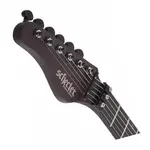 Электрогитара Schecter SVSS Exotic FR для левшей - Черный Лимба - фото 3