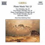 Диск CD Piano Music-Vol. 13 - Edvard Grieg - фото