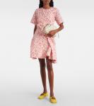 Фламенко миниатюрный кожаный клатч Loewe, Sea Salt - фото 5