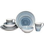 Сервиз Caldera с радужной глазурью Creatable, Eisblau - фото