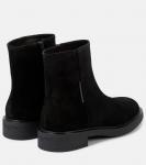 Замшевые ботильоны Lexington Gianvito Rossi, Nero+Nero - фото 3