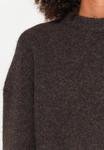 Джемпер TOM TAILOR DENIM HAIRY CREW-NECK PULLOVER, Soft Chocolate Brown Melange/Light Brown - фото 6