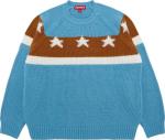 Свитер Supreme Stars 'Dusty Blue', синий - фото