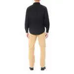 Мужская рубашка из очень плотной замши и фланели Smith'S Workwear, синий - фото 4