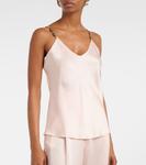 Afelio топ-камисоль Max Mara, розовый - фото 5