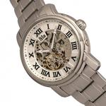 Kahn автоматические наручные часы-скелетон Reign, серебряный - фото 3