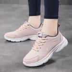 Кроссовки женские с низким верхом белый/розовый Binary - фото 6