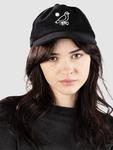 Бейсболка Macba Life Bird Corduroy Cap, black/white - фото 3