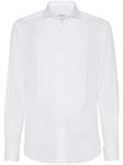 Brunello Cucinelli рубашка на пуговицах, белый - фото