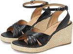 Туфли Johnston & Murphy Marcia Cross-Band Sandal, Black - фото