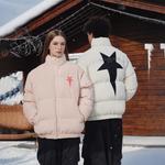 Пуховик Unisex RASS, Абрикос - фото 4