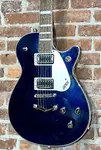 Gretsch G5220 Electromatic Jet BT с V-Stoptail, Midnight Sapphire, очень круто! - фото