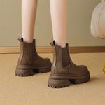 Ботинки Челси женские Josiny, хаки - фото 11