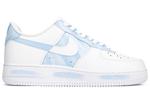 Кроссовки Nike Air Force 1 Skateboard Shoes Men Low-Top White Blue - фото