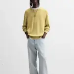 Джемпер мужской ZARA, желтый - фото 7