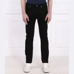 Джинсы узкого кроя пепельного кроя Hugo, черный - фото